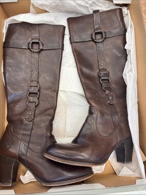 Vintage Frye Fiona Brown Boots